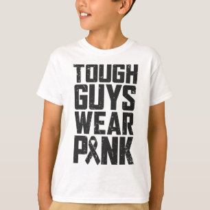 Camiseta Caras Vestem Sensação do Cancer de Mama Rosa Homen