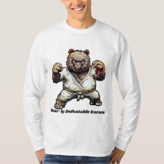 Camiseta "Caratê derrotado de urso"