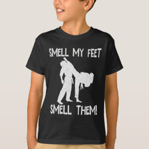 Camiseta Caratê Engraçado Cheira-Me A Cheiro Para Homens