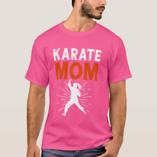 Camiseta Caratê Engraçado Mãe Karate Amor