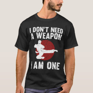 Camiseta Caratê Engraçado Para Homens Mulheres Taekwondo Ar