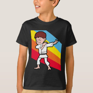 Camiseta Caratê Judô Jujutsu Taekwondo Kickboxing Dabbing D