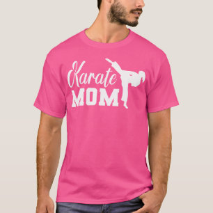 Camiseta Carate Mamãe Treinador Bate Artes Marciais