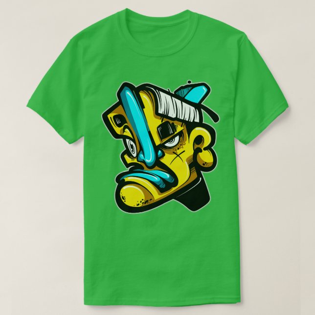 Camiseta Caráter 2 do grafite (Frente do Design)