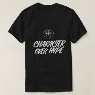 Camiseta Caráter Acima do Hype - Streetwear Islâmico Mascul