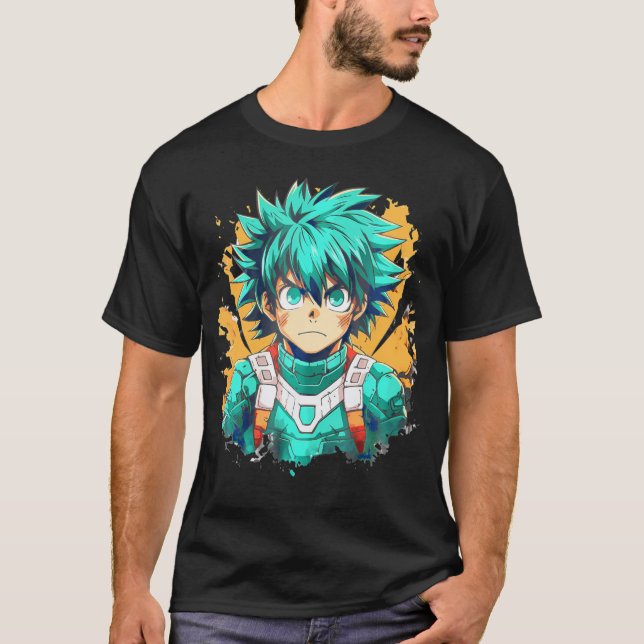 Camiseta Caráter Anime Manga (Frente)