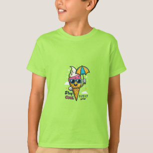 Camiseta Caráter Cone do Sorvete legal