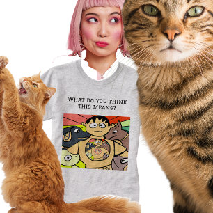 Camiseta Caráter curioso e animais de caça