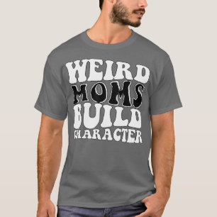 Camiseta Caráter de compilação 40 do Weird mães