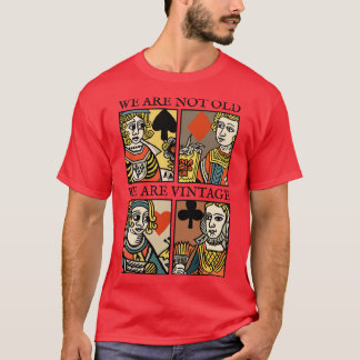 Camiseta Caráter de Reprodução de Vintage