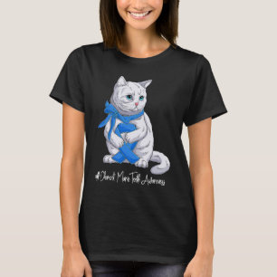 Camiseta Caráter nacional Marie Dente Consciência Mês Azul