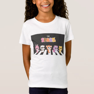 Camiseta Carateres Coloridos para Despejar a Camisa-T da Su