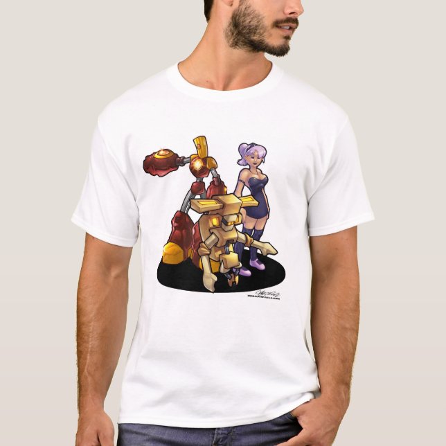 Camiseta Caráteres de P&P (Frente)