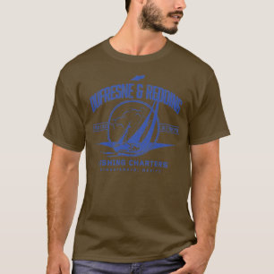 Camiseta Carateres de Pesca de Arrebatamento de Dufresne