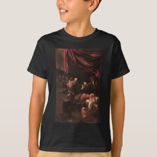 Camiseta Caravaggio a morte do Virgin