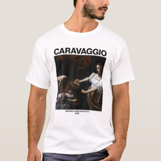 Camiseta Caravaggio - Judith E Holofernes | Pincel Famoso