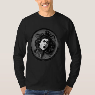 Camiseta Caravaggio Medusa Monstro Mau Mitologia Antigo P