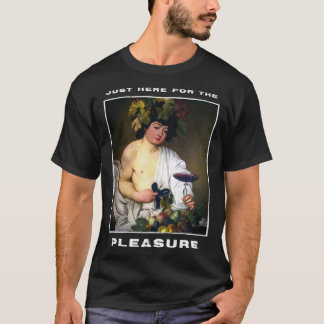 Camiseta Caravaggio Painting Bacchus para um Hedonista