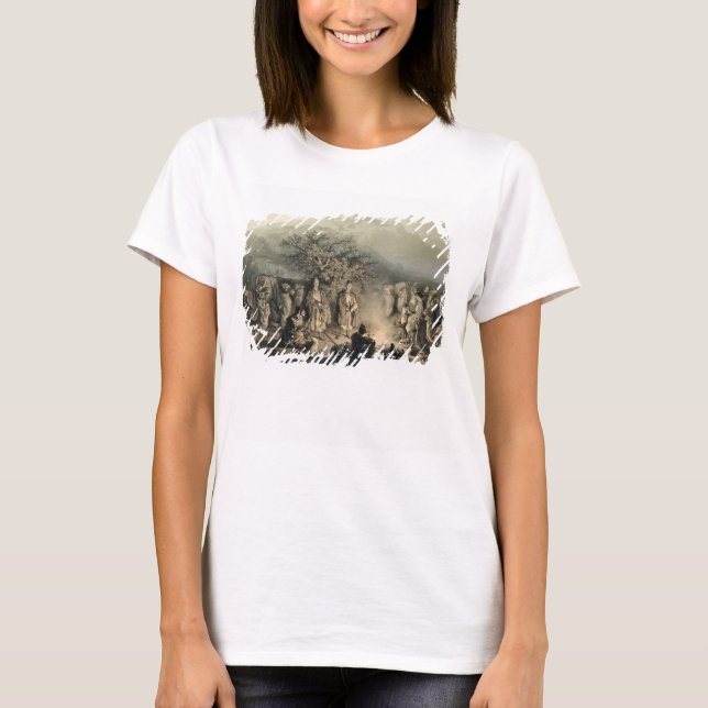Camiseta Caravana de Merchants armênios, Transcaucásia, pla (Frente)
