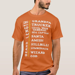 Camiseta Carbarões Homens Barbarões Comprimento 1