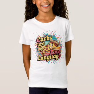 Camiseta Carboidratos São Minha Língua De Amor