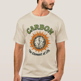 Camiseta Carbono: O Elemento Da Vida