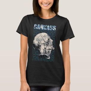 Camiseta Carcass Necro Head Remendo Tecido #11