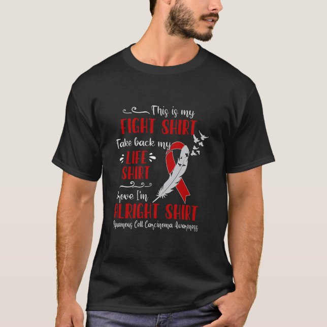 Camiseta Carcinoma de Células Escamosas Conhecendo Minha Lu (Frente)
