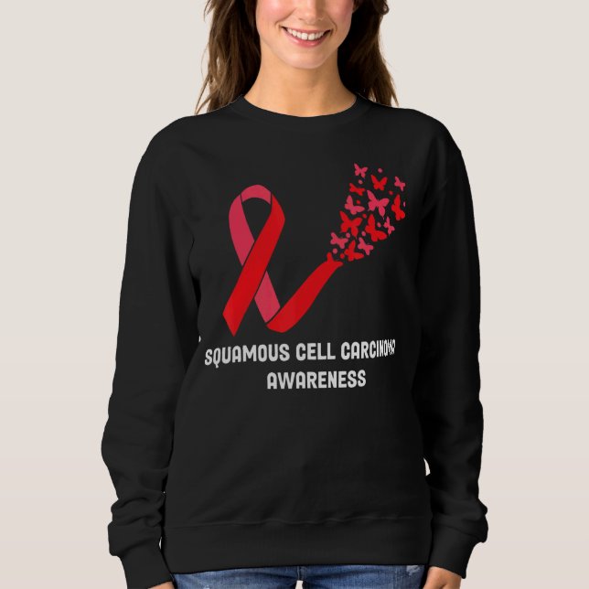 Camiseta Carcinoma de Células Escamosas Conscientes de Célu (Frente)