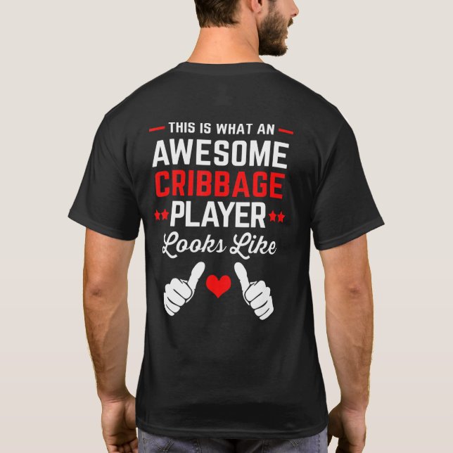 Camiseta Card Game Cribbage (Verso)