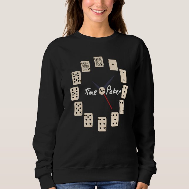 Camiseta Card Games Tournament Time for Poker (Frente)