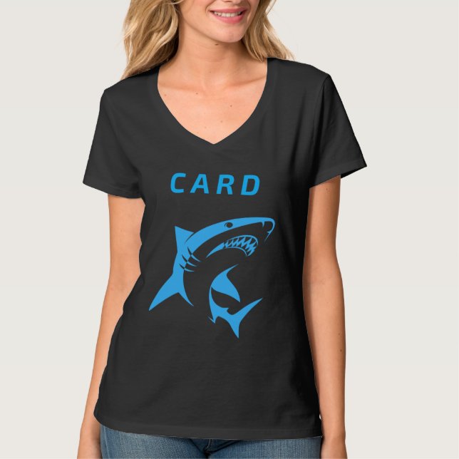 Camiseta Card Shark Poker (Frente)