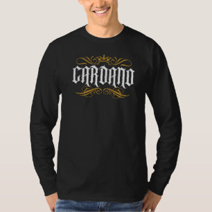 Camiseta Cardano Filipino Apelido Filipinas Tagalog Famil