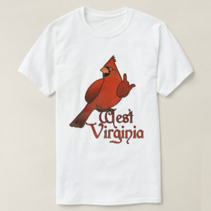 Camiseta Cardeal engraçado de West Virginia