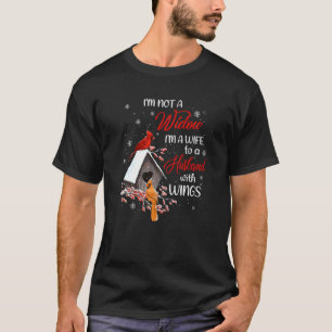 Camiseta Cardeal, não sou viúva, sou mulher de marido.
