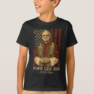 Camiseta Cardeal Robert Francis Impede o Papa Leo Xiv Ameri