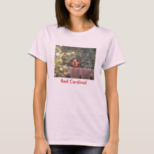 Camiseta Cardeal vermelho
