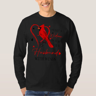 Camiseta Cardeal Vintage, não sou viúva, sou mulher de H