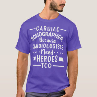 Camiseta Cardiac Sonographer