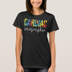 Camiseta Cardiac Sonographer Apreciação Dia das Gravatas