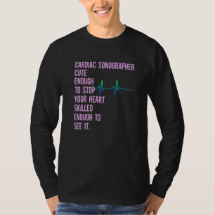 Camiseta Cardiac Sonographer Echo Tech Educa Rdcs 1