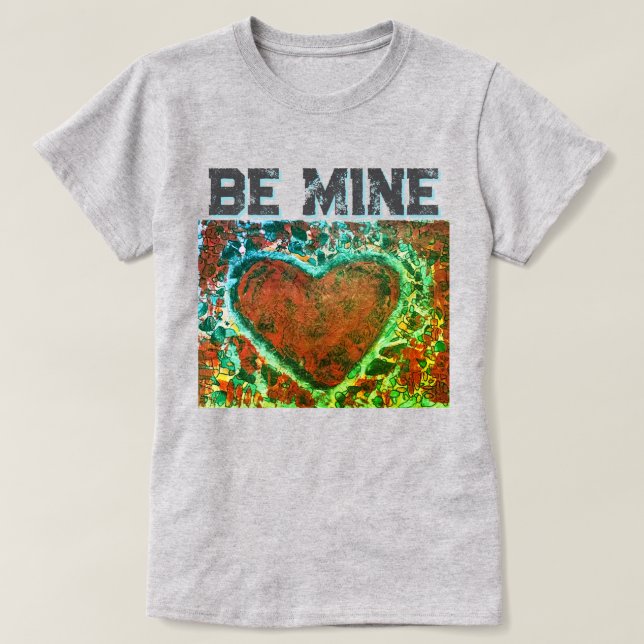 Camiseta cardíaca (Frente do Design)