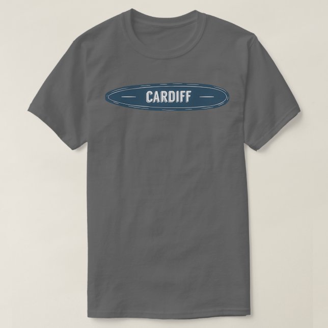 Camiseta Cardiff Longboard (Frente do Design)