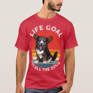 Camiseta Cardigan Welsh Corgi Acessórios Life Goet All