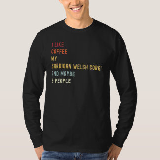 Camiseta Cardigan Welsh Corgi - Cachorro E Café