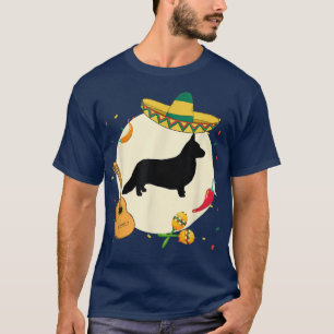Camiseta Cardigan Welsh Corgi Cinco de Mayo Dog Puppy Lover