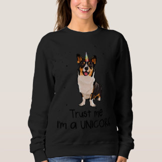 Camiseta Cardigan Welsh Corgi confia em mim. Sou um Cão Uni
