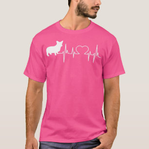 Camiseta Cardigan Welsh Corgi Heartbeat