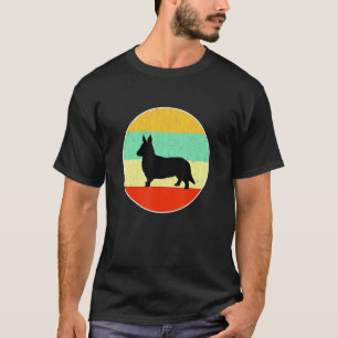 Camiseta Cardigan Welsh Corgi Mãe Cachorro Amor R
