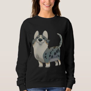 Camiseta Cardigan Welsh Corgi Merle E Tan